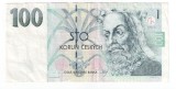 Bancnota 100 korun 1997 - Cehia