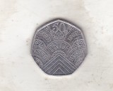 bnk mnd Anglia Marea Britanie 50 pence 2022 Pride