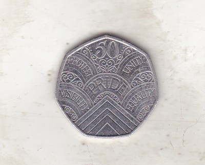 bnk mnd Anglia Marea Britanie 50 pence 2022 Pride foto