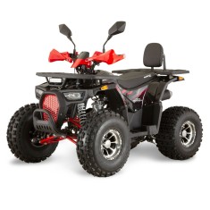 Atv 125cc Mini Rocket Hunter II Deluxe 8&amp;quot; automat 4T benzina rosu