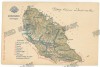 3547 - MAP, Maramures, Sighet, Ruspolyana ( Poienile de sub Munte ) Borsa, Baia Sprie Litho, Romania - old postcard - used - 1901, Circulata, Printata