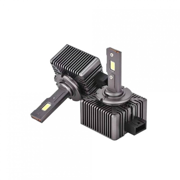 Set becuri auto LED D1S 45W canbus 10000 lumeni/set