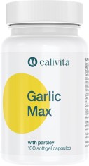 Garlic Max Capsule cu Usturoi supliment pentru Reducerea Colesterolului Garlic Caps (100 capsule Gel) - Calivita