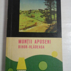 MUNTII APUSENI BIHOR- VLADEASA - Marcian Bleahu ,Sever Bordea -1967