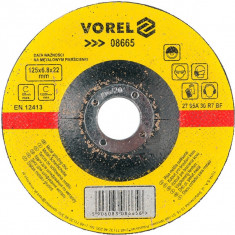 Disc slefuit metale 125 x 6.8 x 22 mm Vorel 08665 foto