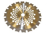 Disc circular cu dinti vidia dublu sens 250x40Tx25.4mm pentru iarba