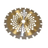 Disc circular cu dinti vidia dublu sens 250x40Tx25.4mm pentru iarba