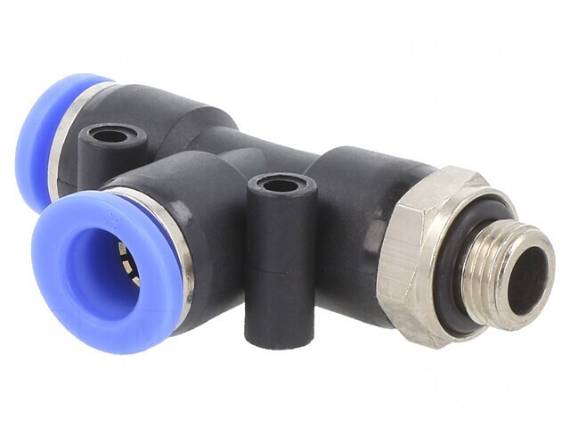 Racord Push-in T cu Ramificație G 1/8, 0,95-15 bar
