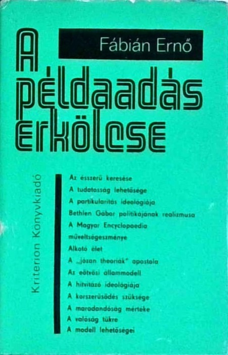 Fabian Erno - A peldaadas erkolcse