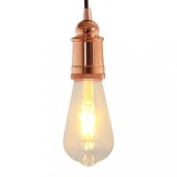 vidaXL Suporturi de lampă 2 buc Rose Gold E27