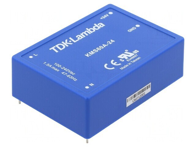 Convertor AC/DC 60W 24VDC KMS60A-24