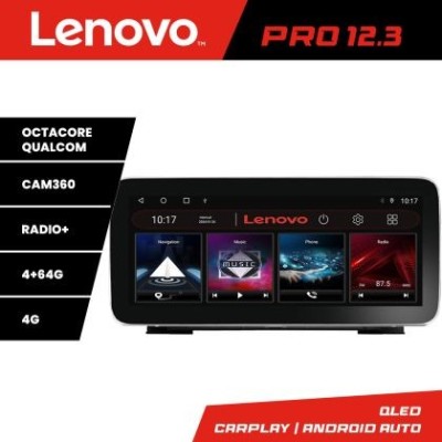 Navigatie Lexus NX 2014-2020 Lenovo PRO 4+64 12.3 inch qled android 4G DSP gps internet 8Core CarStore Technology foto