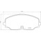 Placute frana Vw Atlas (Ca1 Ca2 Ca3) 12.16-, Fata, BREMBO