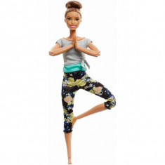 Papusa Barbie Mereu In Miscare Yoga Style foto