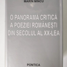 Marin Mincu - O panoramă critică a poeziei românești din secolul al XX-lea