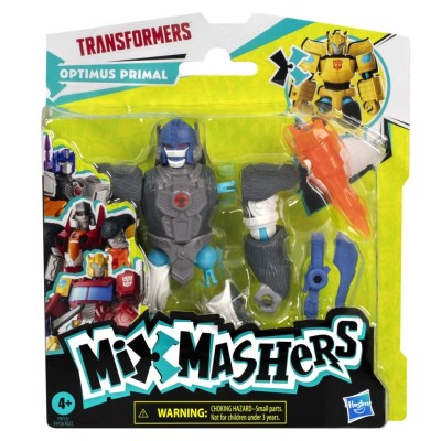 TRANSFORMERS MIX MASHERS FIGURINA OPTIMUS PRIMAL 12CM SI ACCESORII foto