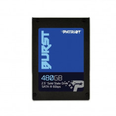 SSD PATRIOT Burst 480 GB 2.5 inch S-ATA 3 3D Nand R/W: 560/540 MB/s &amp;amp;quot;PBU480GS25SSDR&amp;amp;quot; foto