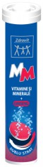 VITAMINE SI MINERALE+GINSENG 24CPR EFERVESCENTE