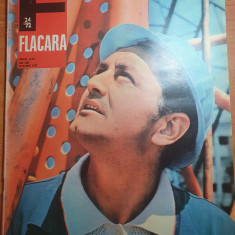 revista flacara 10 iunie 1972-ceausescu in vizita la brasov si valcea