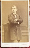 ,,ANTONY&quot;FOTO VECHE PE SUPORT CARTON/DATATA 7 FEB.1878/Rue St. Ferreol 40...