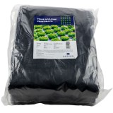 Folie mulcire, antiburuieni, Gorjan, perforata, polietilena, negru, 30 mic, 25 x 25 cm, 10 gauri x D 50 cm, 2.5 x 50 m