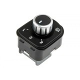 Comutator reglaj oglinzi Seat Alhambra 20, Vw Cc 20, Eos 20, Golf Plus 20, Golf 6 20, Passat B7 20, Sharan 20, Tiguan 20, Cromat, 5K0959565