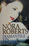 Diamantele vin din cer - Nora Roberts, Roman de Dragoste (Putin Uzata) - Carte Beletristica