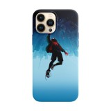Husa compatibila cu Apple iPhone 11 Pro Max model Into the Spider-Verse, Silicon, TPU, Viceversa, Transparent, Carcasa