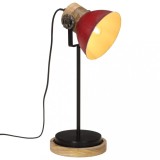 Lampa de birou 25 W, rosu uzat, 17x17x50 cm, E27 GartenMobel Dekor, vidaXL