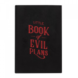 Agenda / Jurnal cu coperti de catifea Victorian Vampire - Little Book of Evil