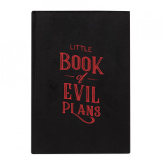Agenda / Jurnal cu coperti de catifea Victorian Vampire - Little Book of Evil