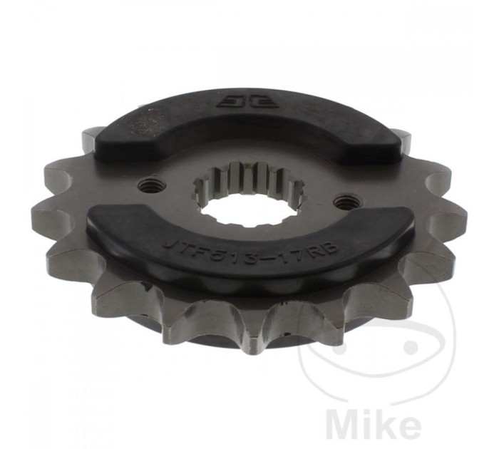 MBS Pinion fata 530 Z17 JT JTF513.17RB, cu protectie cauciuc, Cod Produs: 7260389MA