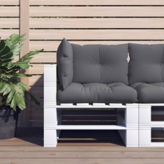 vidaXL Perne de paleți, 3 buc., antracit, material textil 360856