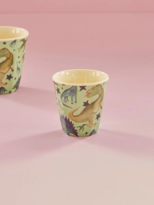 RICE Becher - Dino Print, 160 ml, Melamine foto