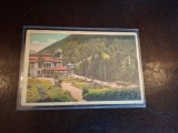 Carte postala Baile Slanic Moldova , vedere catre Casino , anul 1934 - (circulata)