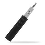 Receptor audio, conexiune Bluetooth, incarcare USB, control volum, on/off apel, mufa jack 3, 5mm, negru