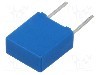 Condensator cu poliester, 0,47&micro;F, 40V AC, 63V DC, EPCOS - B32529C0474K