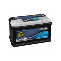 Baterie auto Zap CARBON EFB Start &amp; Stop 80Ah