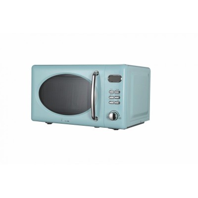 Cuptor cu microunde Fram, 700 W, 20 L, 8 setari gatire, 5 nivele putere, panou control electronic, semnal sonor, grill, dezghetare, incalzire, Bleu foto