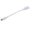 Cablu otg usb 3.1 usb type-c to usb a 18 cm flippy, alb