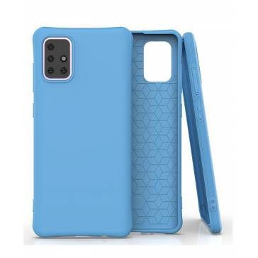 Husa Anti Shock Matt TPU Samsung Galaxy Note 10 Lite , N770 Albastra foto