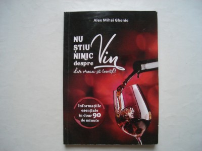 Nu stiu nimic despre vin dar vreau sa invat! - Alex Mihai Ghenie foto