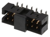 Conector MOLEX PCB-cablu 14 pini 2mm Milli-Grid THT soclu tată