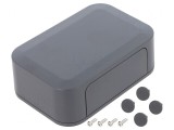 Carcasă ABS Gri &Icirc;nchis 100x67.4x35mm