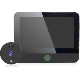 Vizor cu Sonerie si Camera,Wi-Fi, TSS-S52, Ecran IPS 4.3 inch, FHD, Unghi Larg