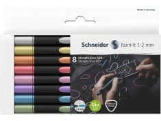 Liner metalic Schneider Paint-It 020 1-2 mm 8 buc/set