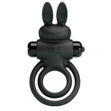 PRETTY LOVE - VIBRATOR III RABBIT RING FOR BLACK PENIS, PRETTY LOVE MALE
