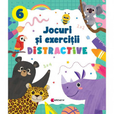 Jocuri Si Exercitii Distractive 6, - Editura Kreativ