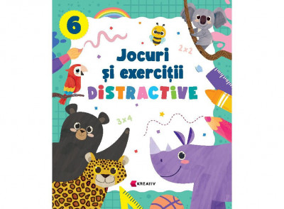 Jocuri Si Exercitii Distractive 6, - Editura Kreativ foto