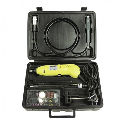 Mini polizor Mannesmann 92571, 130 W, 80 piese foto